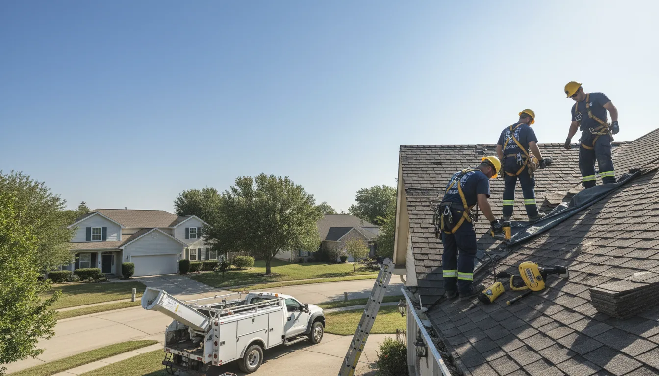 Emergency Solar Roof Shingle Repair in Dorchester, NE
